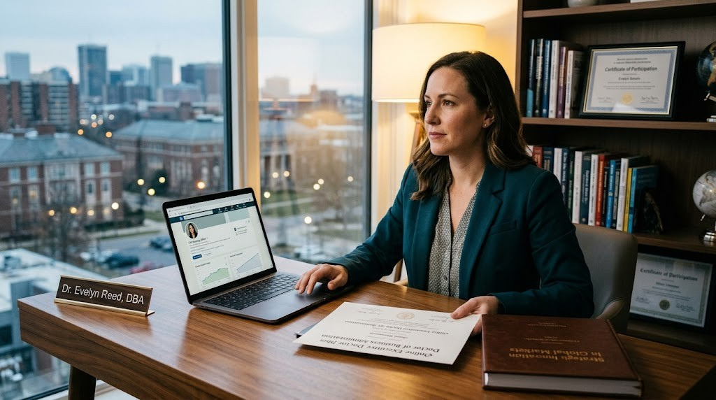 career after an online executive DBA